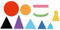 Betzold - Montessori-Lernmaterial-Set magnetische Wortarten-Symbole - Deutsch