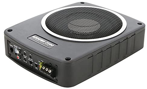 Ground Zero I 20 cm Flacher Aktiv-Subwoofer I GZCS SW-800A