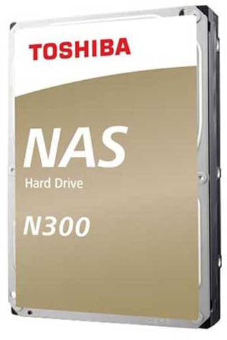 Toshiba N300 NAS - Hard drive - 10 TB - internal - 3.5 - SATA 6Gb/s - 7200 rpm - buffer: 256 MB