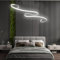 Arcadia Lampadario Led Soffitto a Sospensione Moderno con Luce Calda e Fredda Dimmerabile, Telecomando e App per Cellulare - Lampadario Camera da Letto, Soggiorno, Cucina e Cameretta - 3000 LM 100 Cm