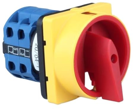 1 Uds interruptor de leva LW26-40/04-2 40A con caja IP65 interruptor de bloqueo Universal giratorio 4 polos