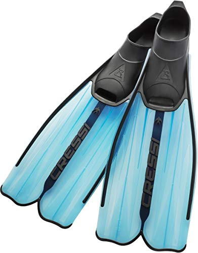Cressi Rondinella, Aquamarine, 37/38, Tasca Completa per i Piedi Unisex-Adulto, Acquamarina Man 5/6 | US Lady 6/7 | EU