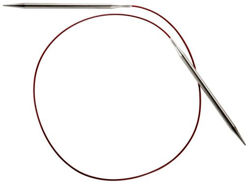 ChiaoGoo RED Lace Aguja Circular Acero Inoxidable 80 cm 3,50 mm