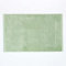 Homescapes Frottee Badvorleger Imperial 50 x 80 cm lindgrün, Duschvorleger aus 100% Baumwolle in Hotel Qualität