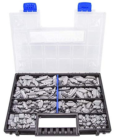 225x Schlaggewichte STAHLFELGEN Auswuchtgewichte Wuchtgewichte 5-30g Sortiment