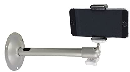 TronicXL Wandhalterung für Smartphone iPhone Handy Halterung Wand Decke Tisch Ständer Deckenhalterung mit Kabelkanal festmontage Stativ