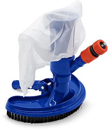 DARDARUGA Aspiratore per Piscina, Modulo Testa Aspiratore per Pulizia, Attacco universale, Aspirapolvere per Piscina Fontane Laghetti Vasche, Robusto e Durevole, Facile da Usare (plastica, 1 Pezzo)