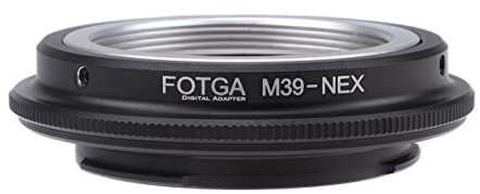 Hersmay Objektiv Adapter für Leica M39 L39 Mount Objektiv für Sony E-Mount NEX5T NEX6 NEX7 NEX-F3 A6000 A6100 A6300 A6400 A6500 A6600 A5000 A3500 A3000 A7 A7R A7S II III IV A9 Spiegellose Kamera