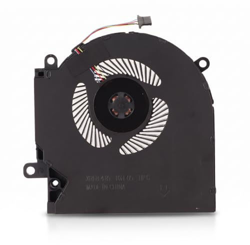 Ventilador de Refrigeración de CPU GPU de Repuesto DC 12V 4 Pines Ventilador de Refrigeración de Aleación de Aluminio para Ventiladores OMEN 15 EK TPN Q236 Radiador de (GPU)