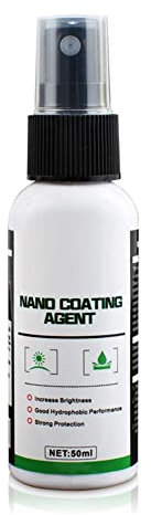 Rivestimento ceramico per auto | Rivestimento in ceramica antigraffio lucido,50 ml idrofobico top coat polacco e vernice polimerica sigillante protezione dei dettagli, lunga durata – facile Rosixehird