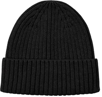 JACK & JONES Jacprime Noos Bonnet en Coton Boina, Negro, Talla única para Hombre