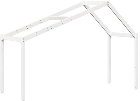 vidaXL Toit de lit pour Enfants 203x80,5x142 cm Bois de pin Massif
