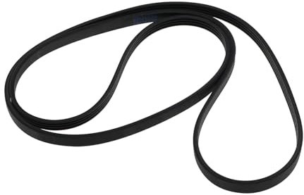YINETTECH 1 courroie élastique pour machine à laver courroie trapézoïdale à 4 nervures circonférence 1238 mm largeur 9 mm compatible avec Hanseatic compatible avec Bauknecht compatible avec Whirlpool
