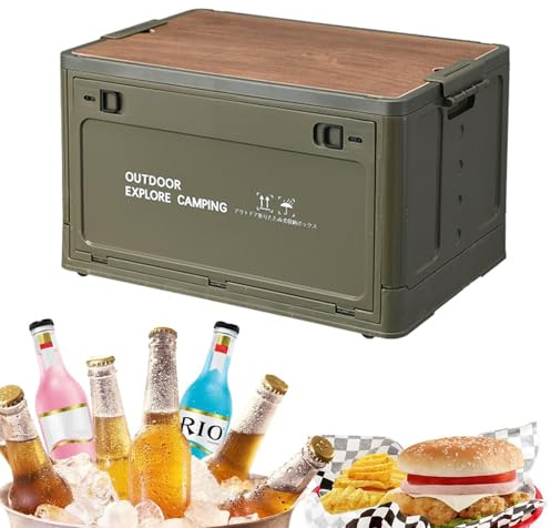 Arrovarp 60 L 53 × 35,5 × 30 cm hopfällbar campinglåda