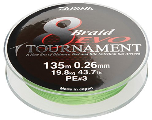 Daiwa Tournament 8 Braid Evo 0.12mm 1000m