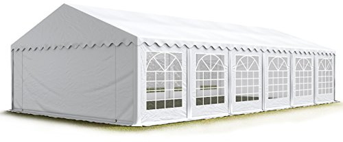 6x14 m Tente de réception/Barnum Blanc Toile de Haute qualité PVC 700 N