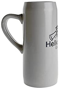 1844 Helko Werk Germany Beer Stein - Traditional Stoneware German - 17oz - .5 Liter - Authentic Oktoberfest German Beer Mug Handmade in Germany (Stein) #F8805