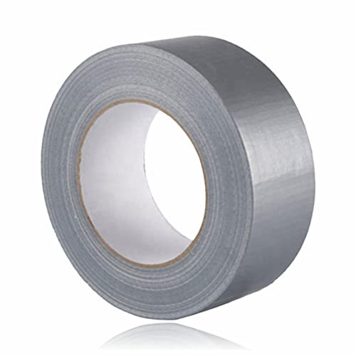 381 Gaffer Tape 10M Waterproof Silver Grey Permanent Adhesive Strong Reliable Duct Tape Ideal Construction Bonding Tasks Multipurpose Super Sticky Cloth Surface Materials (1)