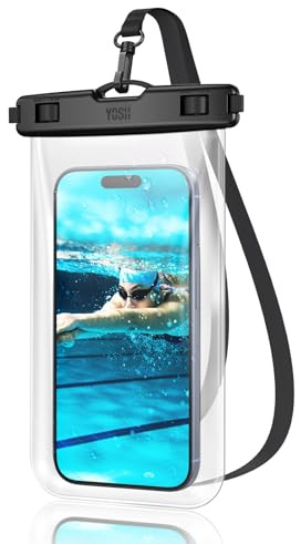 YOSH Waterproof Phone Pouch [Borderless Design], IPX8 Waterproof Phone Case for Swimming, Underwater Case for iPhone 17 Air 16 15 14 13 Pro Max Samsung S26 S25 S24 S23 Ultra Xiaomi 17 15 up to 7.2