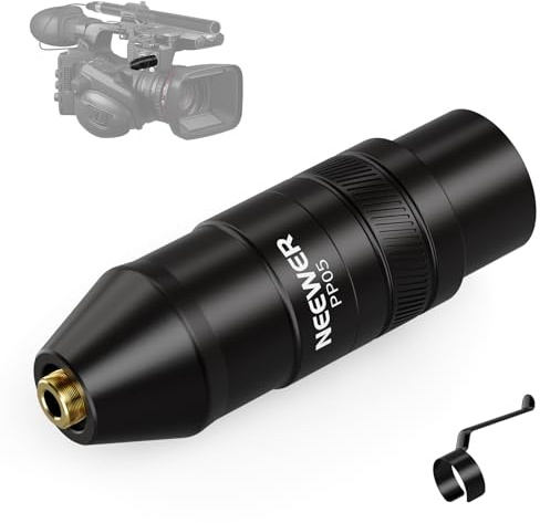 NEEWER Adattatore di Trasformazione da XLR a 3 Pin Maschio a TRS da 3,5mm Femmina, Convertitore Audio per Fotocamera, Videocamera, Videoregistratore, Mixer Audio, Altoparlanti, Unità Audio, PP05