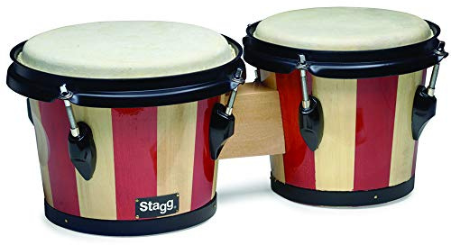 Stagg BW-100-DT Bongos Bois 7.5 et 6.5