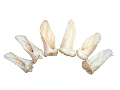 HDP Lamb Ears All Natural Free Range 50 Treats Dog Chews