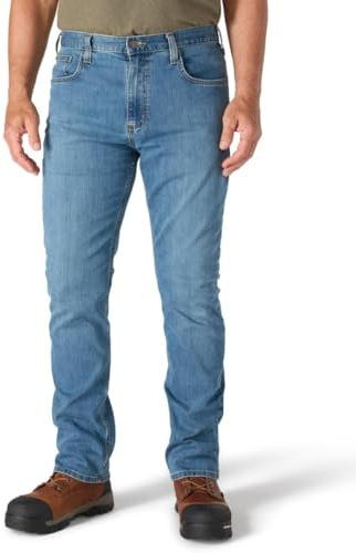 Carhartt, Herren, Rugged Flex® Lockere Jeans mit 5 Taschen, Coldwater, W33/L36