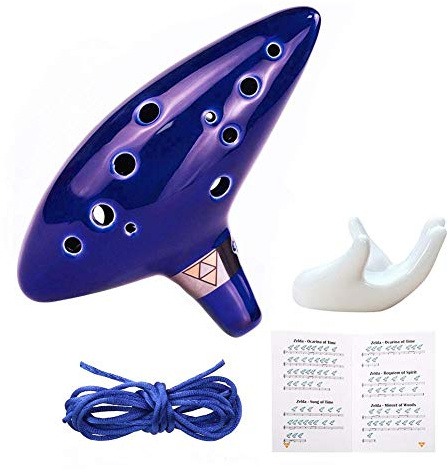 Ocarina Alto C Ocarina Legend Of Zelda Ocarinas Instrumento de regalo para los fans de Zelda