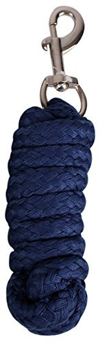 ARBO-INOX - Anbindestrick - für Halfter - 2 Meter - mit Karabiner - 13 Farben (Blau)