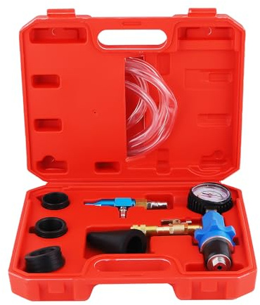 maXpeedingrods Coolant Vacuum Refill Tool Kit Cooling System Pressure Tester Universal Engine Cooling System Antifreeze Fill Automotive Radiator Pneumatic Filler for Car Van SUV Truck