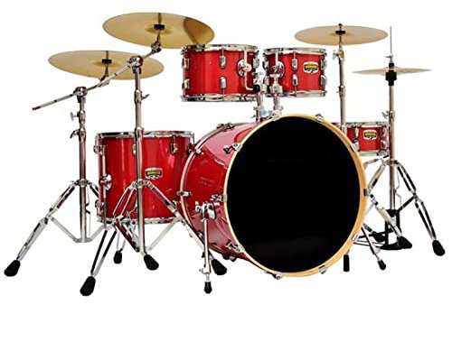 KESHUO Drums Acoustic Adult 5 Drums 4 Cymbals Getting Started Practice Professional Playing Drum Set (Color : 03)