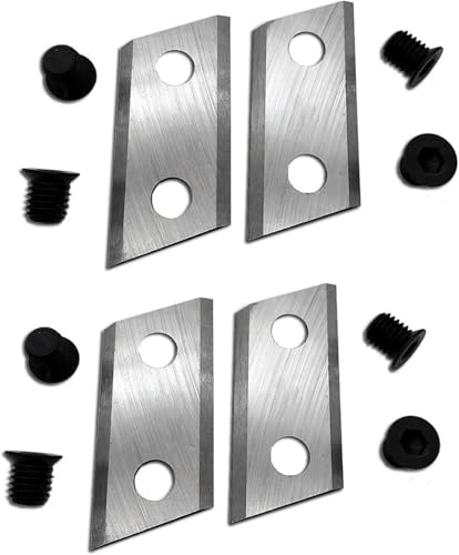 CYSJ 2 Paar Gartenhäcksler Häckslermesser Messer für Eco ES1600 für McCulloch MCS2001