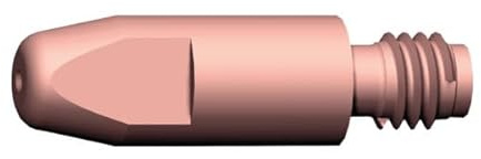 Tube contact M6 1.2mm CuCrZr sachet de 10 Binzel