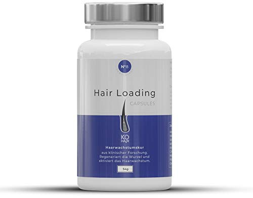 DHT-blockerare mot håravfall kapslar 60 stycken, mycket biotillgängligt medel mot håravfall, sulforphan, sågpalm och andra ingredienser från KÖ-HAIR