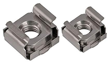 XIZONLIN M8 Dadi in gabbia - Dado a Gabbia per Montaggio Rack - Acciaio Inossidabile 304