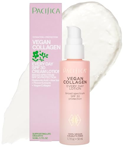 Pacifica Vegan Collagen Every Day Lotion SPF 30 For Women 1.7 oz Lotion