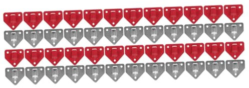 Artibetter 48piezas Soporte De Pared Para Extintores De Incendios Gancho Colgante Montaje Resistente y Duradero Para Seguridad El Hogar Oficina