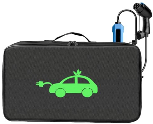 Bolsas de cable EV, organizador portátil para cables de coche, bolsa de almacenamiento para coche, cargador eléctrico ignífugo, organizador de cables