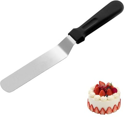 Pallet Knife,Palette Knife Baking,Offset Spatula,Cake Spatula,Icing Spatula,Cake Palette Knife,Pallet Knife for Cake Decorating,Pallet Knife Baking,Suitable for Kitchen,Home,Bakery