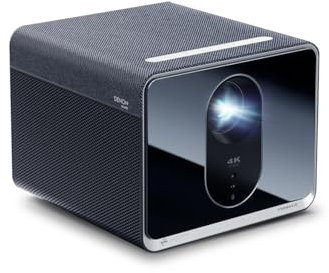 Formovie X5 Projecteur Laser 4K, 2450 Lumens, Écran jusqu'à 1000, ALPD, 4K Ultra HD Cinéma Maison Intelligent, HDR10+, avec WiFi Bluetooth, Audio Dolby 2x12W+6W [Seulement Ch. Ang. Pris en Charge]