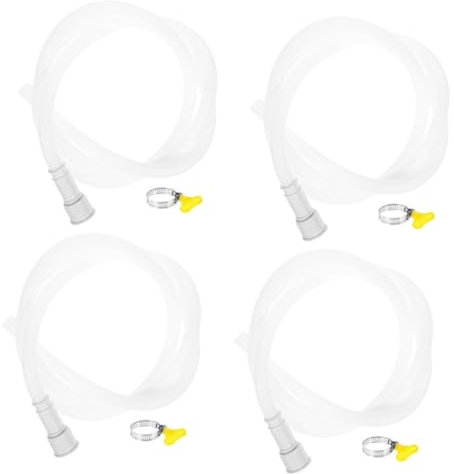 Angoily 4 Piezas tubería secadora conducto bomba desagüe aire acondicionado manguera desague aire acondicionado Manguera de drenaje de portátil a de drenaje de CA