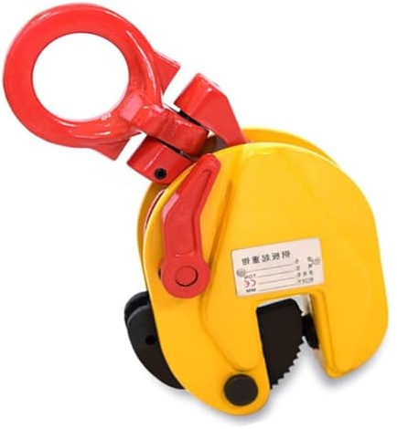 Abrazadera para bordillos, Abrazadera de reubicación, Abrazaderas de Soldadura de Acero para elevación y construcción, Gato de Alta Resistencia, Abrazadera Vertical Industrial para Placas de