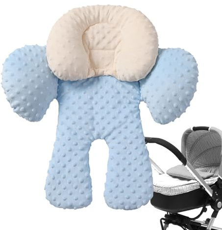 Soporte para asiento de coche para bebés - Inserto suave para asiento infantil - Reposacabezas para bebé niña en el asiento de coche | para cochecito de bebé al aire libre compras camping