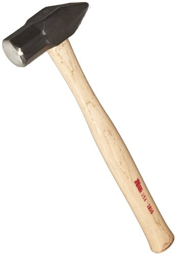 Martin 121G Carbon Steel 2lbs Cross Peen Engineer/Blacksmith Hand Hammer, 15-1/2 Overall Length