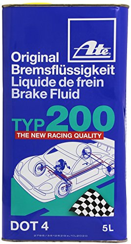 ATE Bremsflüssigkeit Typ 200 DOT 4 BRAKE FLUID 5000 ML