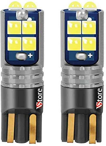 VS 2X Mold top Led T10 10 3030 SMD a Cupola Lampada BIANCO Brillante Canbus Per Auto Targa Posizione Luci Interni Esterno Moto Barca 12V