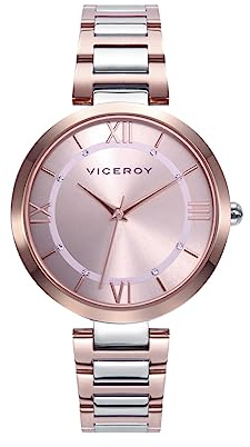 Viceroy Reloj Analógico Mujer de Acero Inoxidable - 35 mm - Movimiento de Cuarzo - 42428