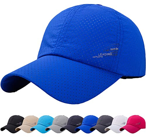DURINM Cappello da Baseball Traspirante Cappellino Uomo con Visiera Origins Baseball Cotone Cappello Uomo Cappello da Donna Estivo Protezione UV per Sport