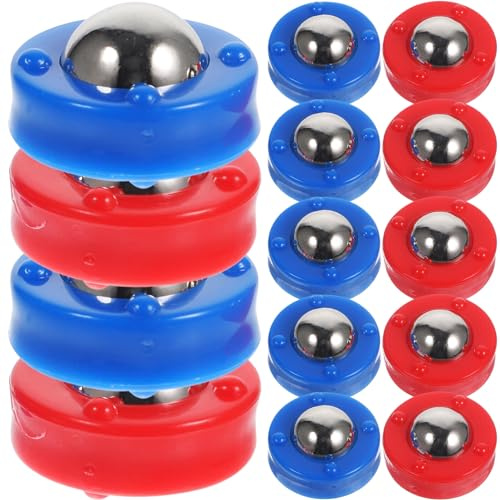 TOYANDONA Mini Arandelas De Juego De Palets 16 Piezas Rodillos De Juego De Palets De Mesa Mini Arandelas De Reemplazo De Juego De Palets Para Juego De Curling De Mesa Accesorios De Mesa