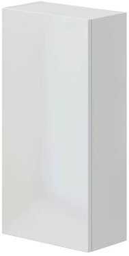 möbelando Hängeschrank >DESTAL< Der Moderne Schrank DESTAL in glänzendem Weiß misst 30 cm Breite, 60 cm Höhe und 16 cm Tiefe. Hergestellt aus melaminbeschichtetem Holzwerkstoff.